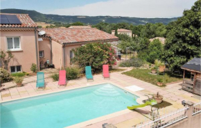 Stunning home in Marsannes with WiFi, Private swimming pool and 3 Bedrooms